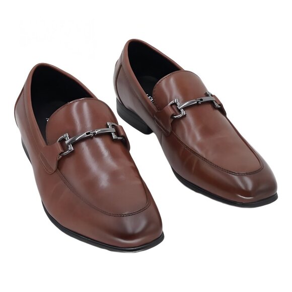 Alfani Otis Bit Loafers Cognac Men\'s Dress Loafers 9 main image 4
